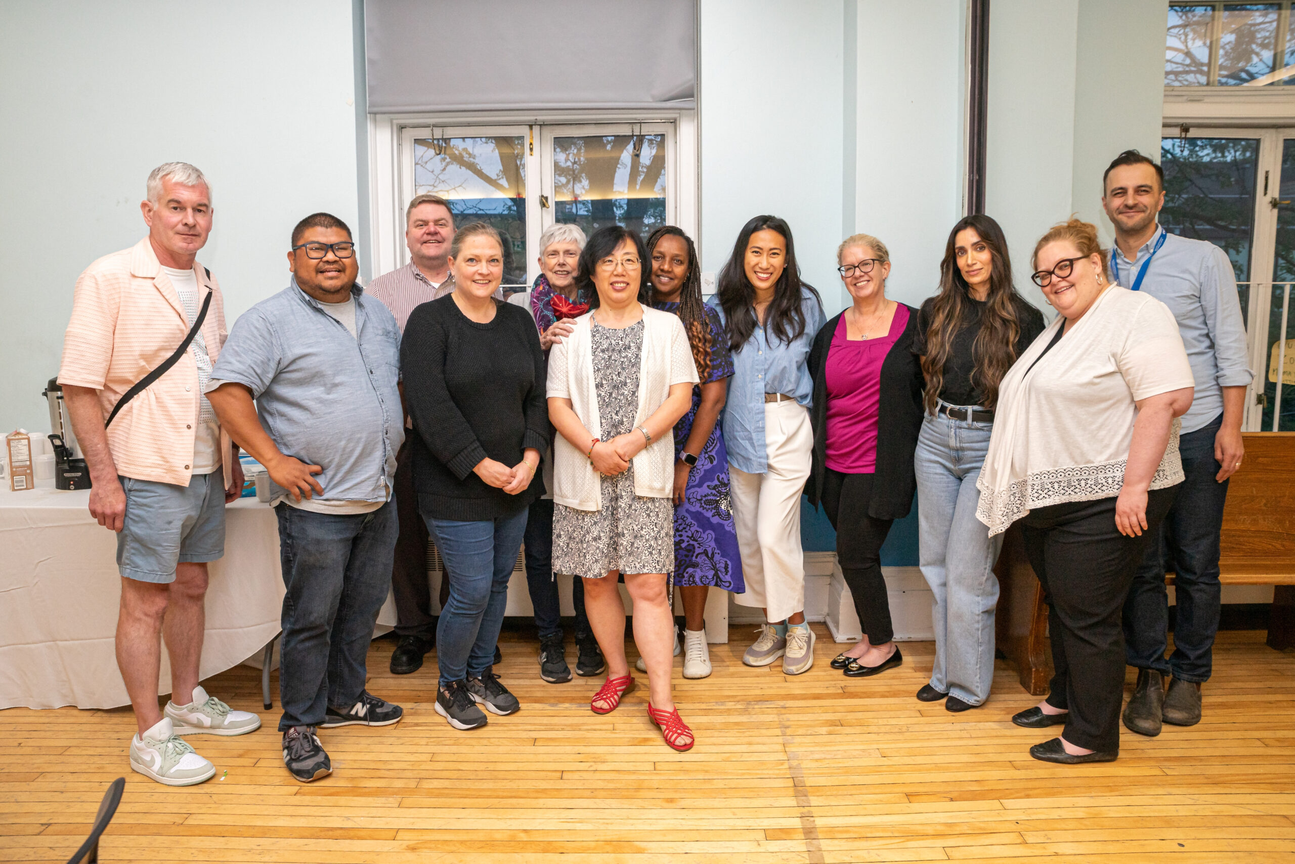 A group photo of Ralph Thornton Community Centre Board members.