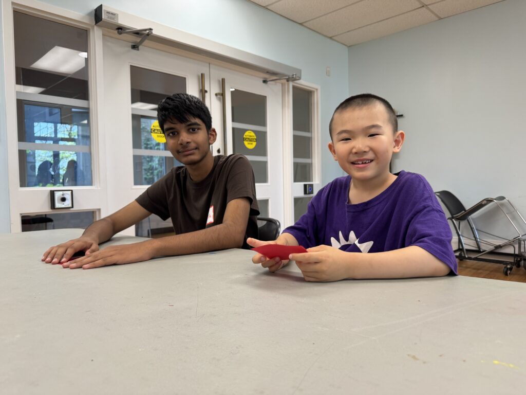 Our mentor kids learning and growing together